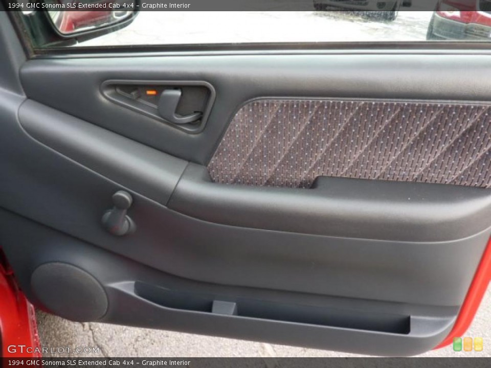 Graphite Interior Door Panel for the 1994 GMC Sonoma SLS Extended Cab 4x4 #41541264