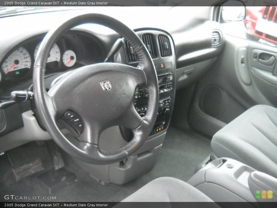 Medium Slate Gray Interior Prime Interior for the 2005 Dodge Grand Caravan SXT #41541848