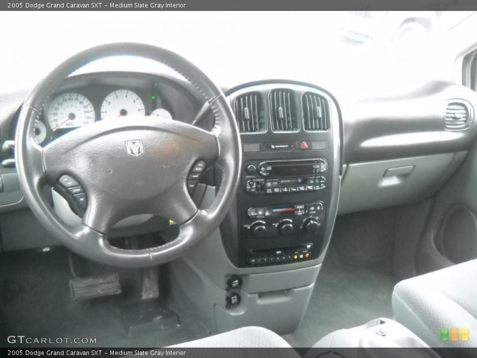 Medium Slate Gray Interior Dashboard for the 2005 Dodge Grand Caravan SXT #41541888