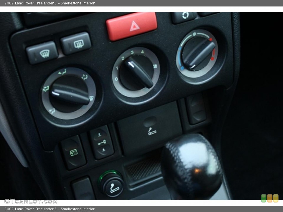 Smokestone Interior Controls for the 2002 Land Rover Freelander S #41542392