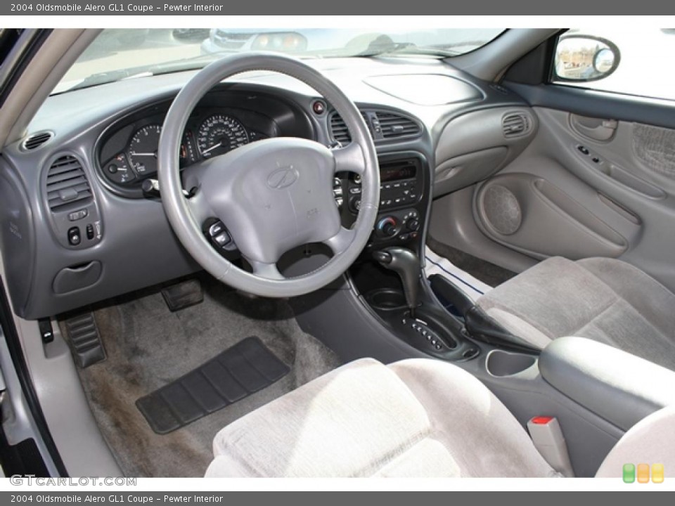 Pewter Interior Photo for the 2004 Oldsmobile Alero GL1 Coupe #41542732