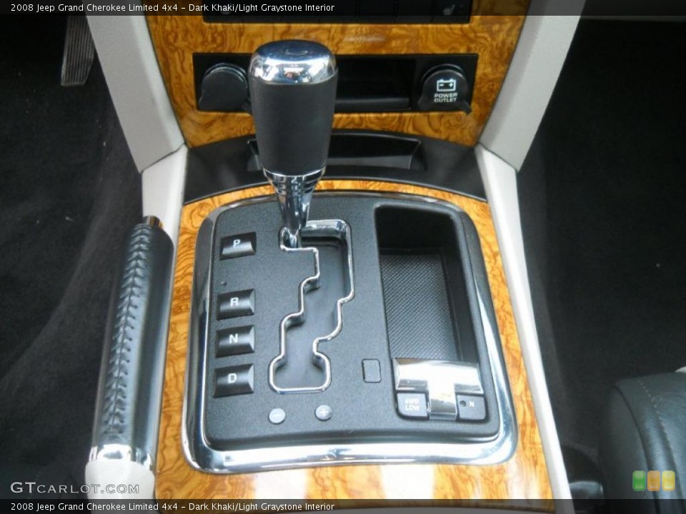 Dark Khaki/Light Graystone Interior Transmission for the 2008 Jeep Grand Cherokee Limited 4x4 #41542904