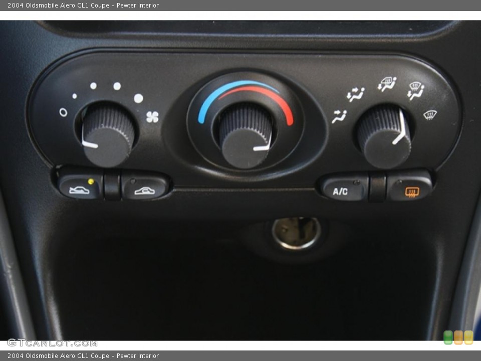 Pewter Interior Controls for the 2004 Oldsmobile Alero GL1 Coupe #41542912
