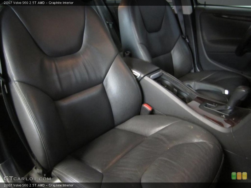 Graphite Interior Photo for the 2007 Volvo S60 2.5T AWD #41543684