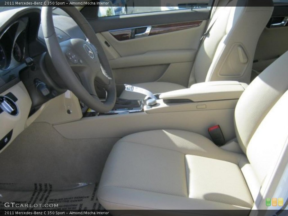 Almond/Mocha Interior Photo for the 2011 Mercedes-Benz C 350 Sport #41553318