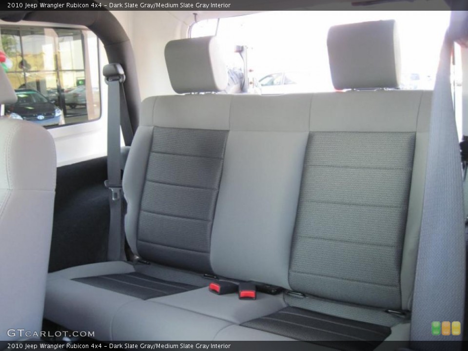 Dark Slate Gray/Medium Slate Gray Interior Photo for the 2010 Jeep Wrangler Rubicon 4x4 #41554478