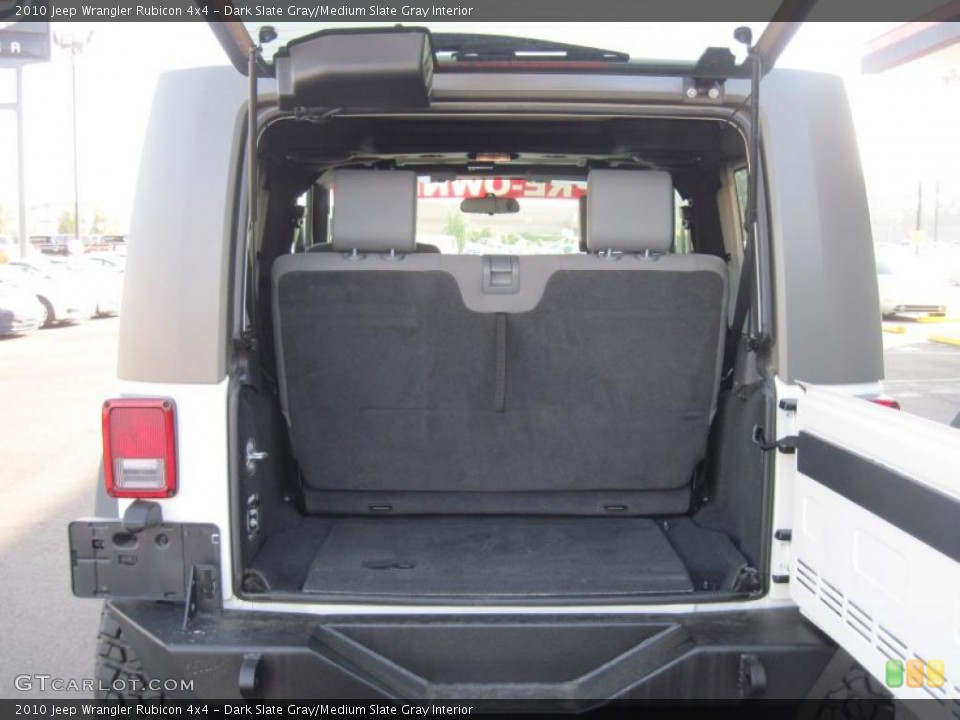 Dark Slate Gray/Medium Slate Gray Interior Trunk for the 2010 Jeep Wrangler Rubicon 4x4 #41554498