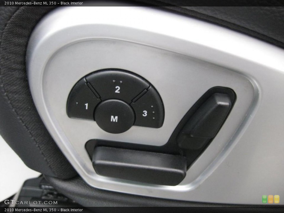 Black Interior Controls for the 2010 Mercedes-Benz ML 350 #41554818