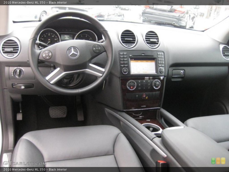Black Interior Photo for the 2010 Mercedes-Benz ML 350 #41554982