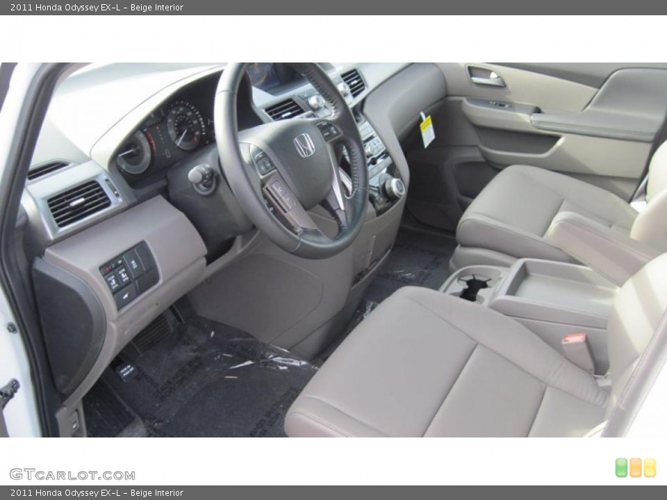 Beige Interior Photo for the 2011 Honda Odyssey EX-L #41555078