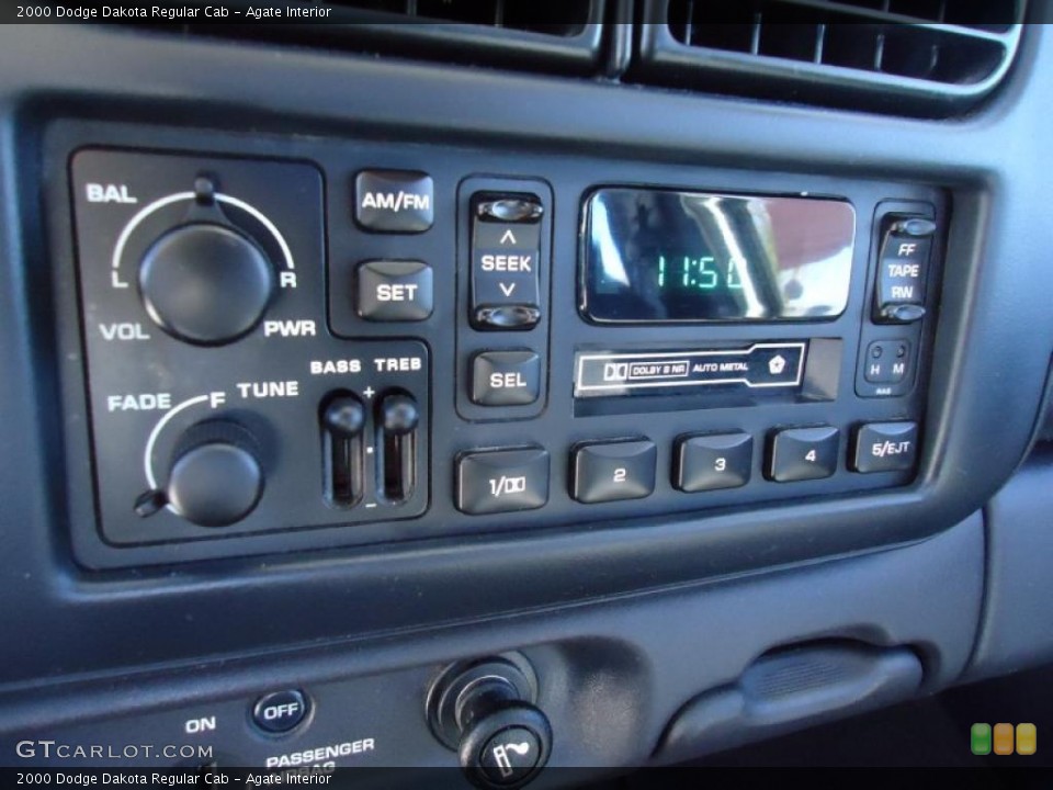 Agate Interior Controls for the 2000 Dodge Dakota Regular Cab #41555090