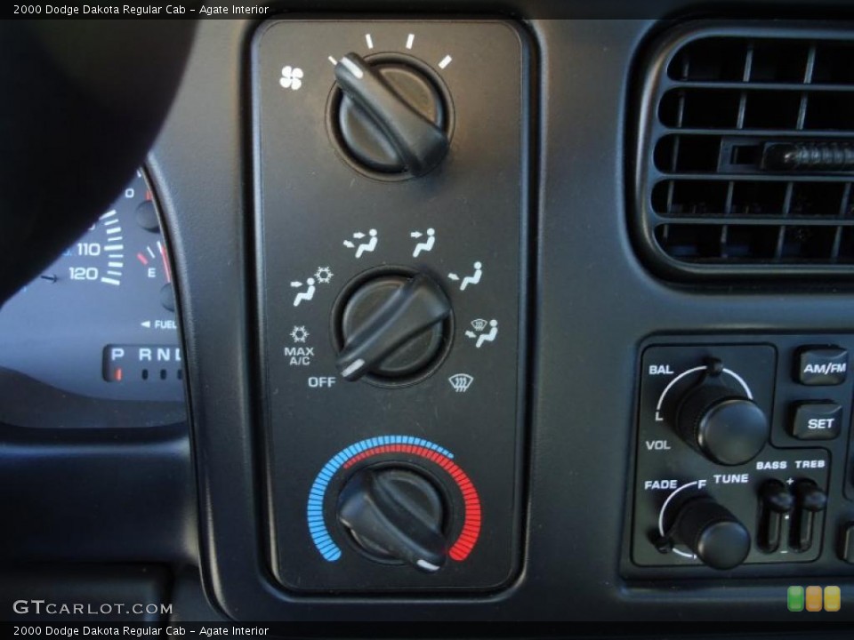 Agate Interior Controls for the 2000 Dodge Dakota Regular Cab #41555102