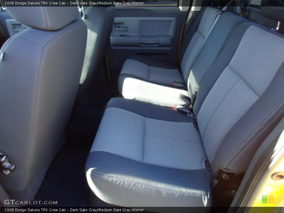 Dark Slate Gray/Medium Slate Gray Interior Photo for the 2008 Dodge Dakota TRX Crew Cab #41555858