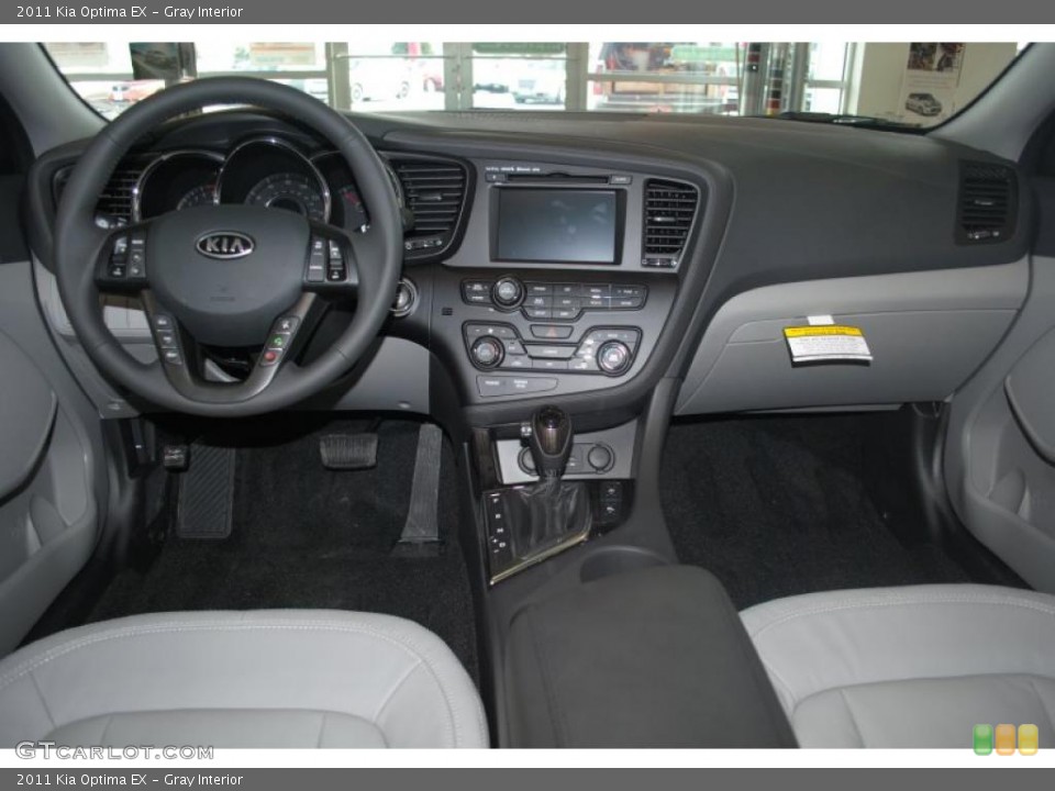 Gray Interior Prime Interior for the 2011 Kia Optima EX #41556830