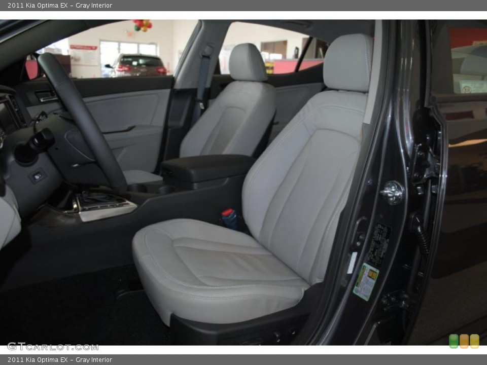 Gray Interior Photo for the 2011 Kia Optima EX #41556866