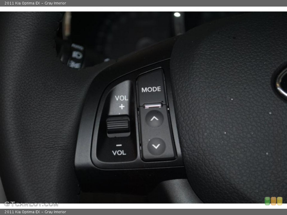 Gray Interior Controls for the 2011 Kia Optima EX #41557050