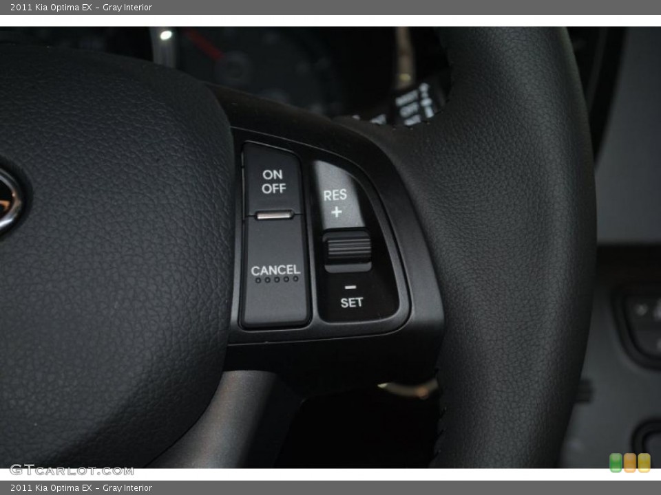 Gray Interior Controls for the 2011 Kia Optima EX #41557066
