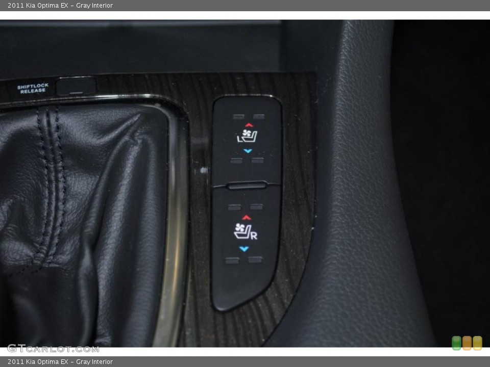 Gray Interior Controls for the 2011 Kia Optima EX #41557246