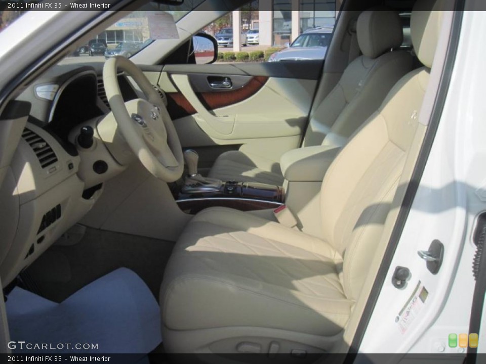 Wheat Interior Photo for the 2011 Infiniti FX 35 #41557330