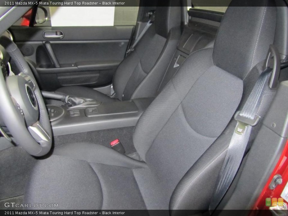 Black Interior Photo for the 2011 Mazda MX-5 Miata Touring Hard Top Roadster #41557422