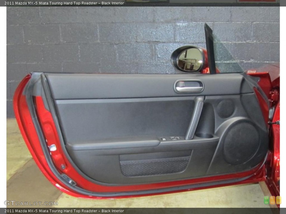 Black Interior Door Panel for the 2011 Mazda MX-5 Miata Touring Hard Top Roadster #41557470