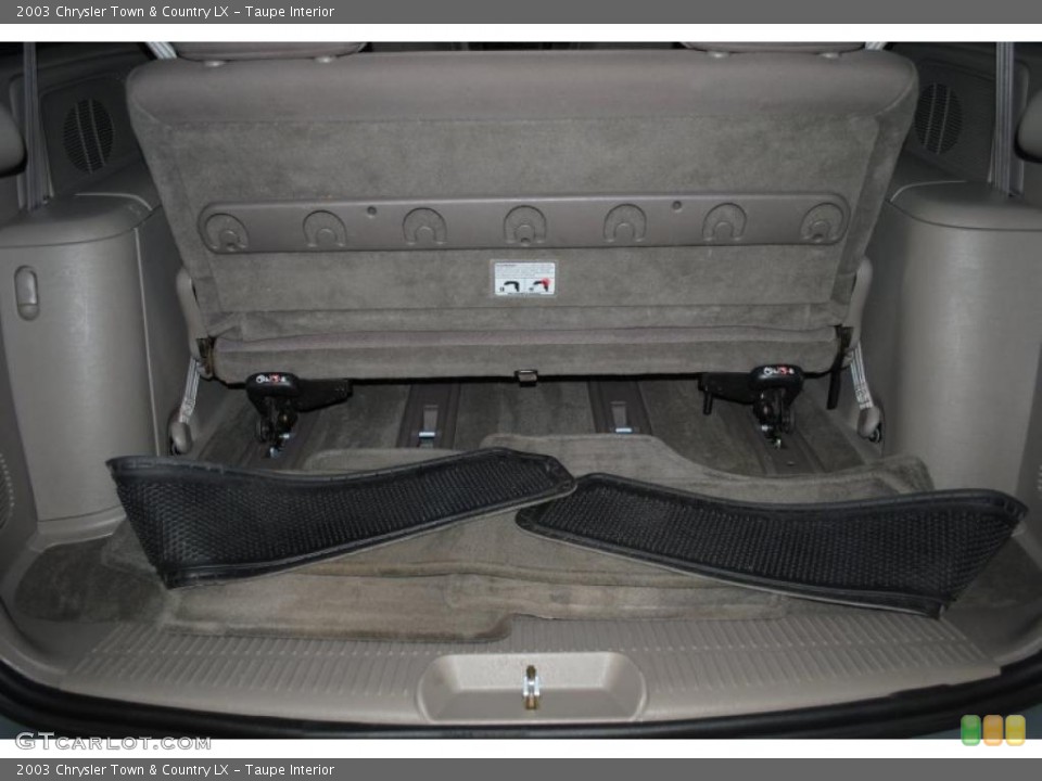 Taupe Interior Trunk for the 2003 Chrysler Town & Country LX #41557702