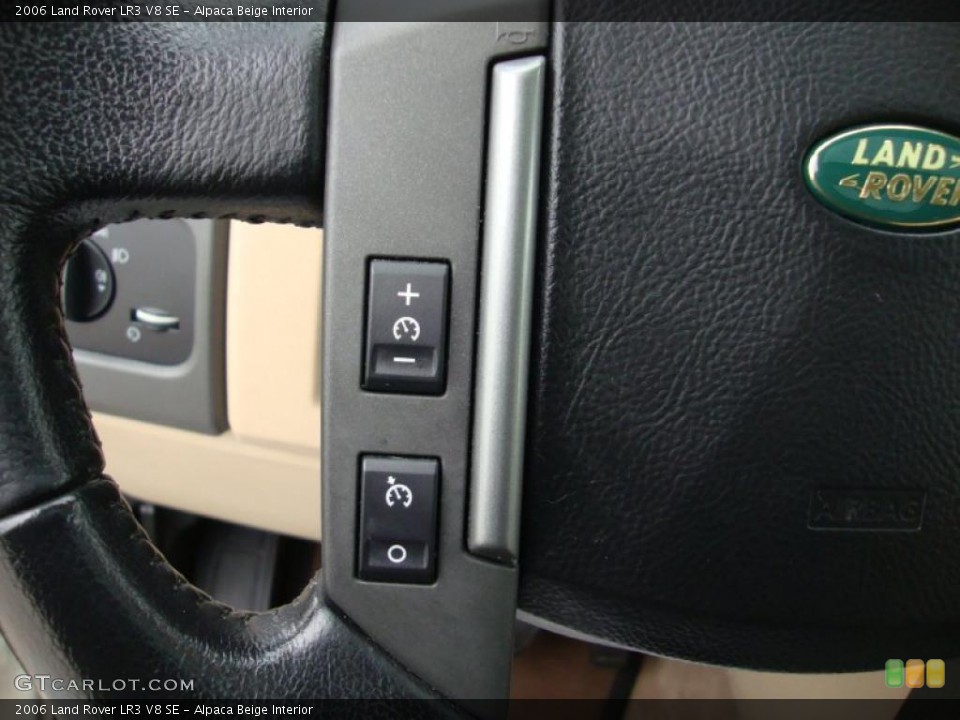 Alpaca Beige Interior Controls for the 2006 Land Rover LR3 V8 SE #41558726