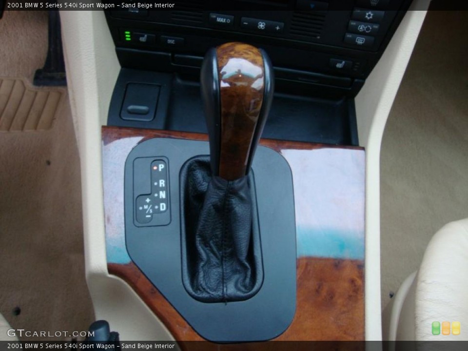Sand Beige Interior Transmission for the 2001 BMW 5 Series 540i Sport Wagon #41560131