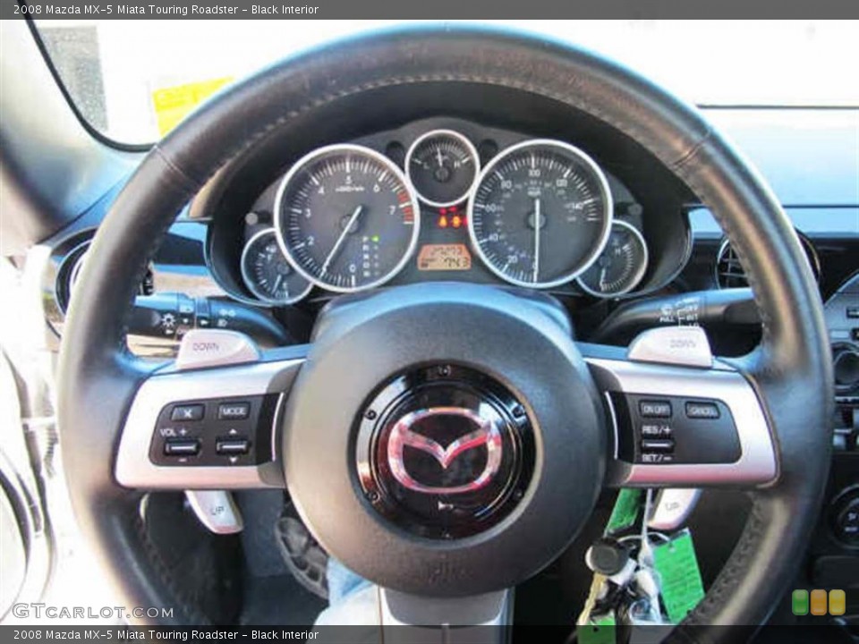 Black Interior Gauges for the 2008 Mazda MX-5 Miata Touring Roadster #41561655