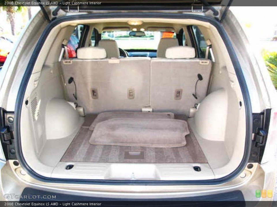 Light Cashmere Interior Trunk for the 2008 Chevrolet Equinox LS AWD #41561851