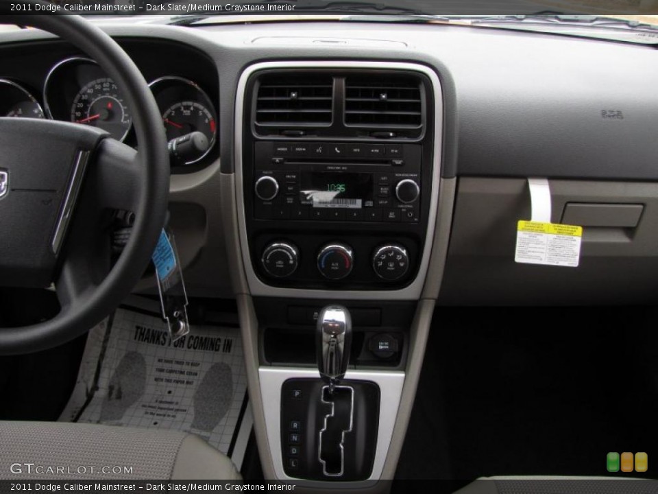 Dark Slate/Medium Graystone Interior Dashboard for the 2011 Dodge Caliber Mainstreet #41564047
