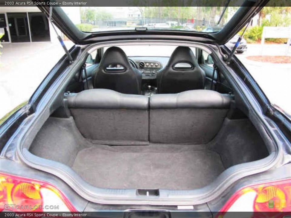 Ebony Interior Trunk for the 2003 Acura RSX Sports Coupe #41564451
