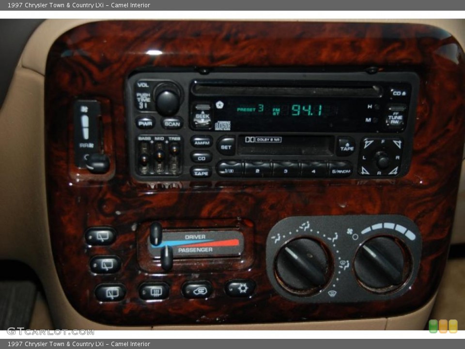 Camel Interior Controls for the 1997 Chrysler Town & Country LXi #41564591