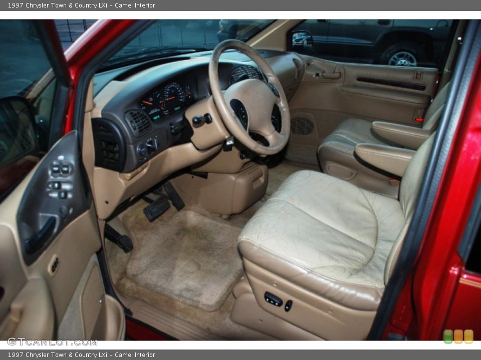 Camel Interior Photo for the 1997 Chrysler Town & Country LXi #41564627