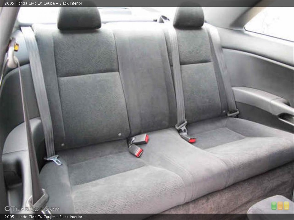 Black Interior Photo for the 2005 Honda Civic EX Coupe #41564895