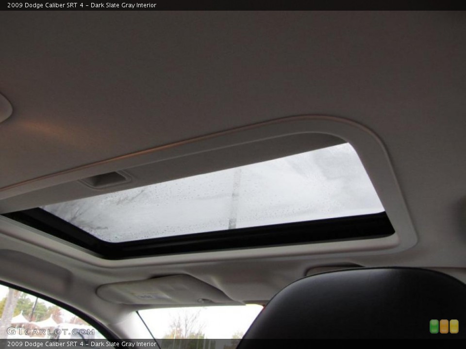 Dark Slate Gray Interior Sunroof for the 2009 Dodge Caliber SRT 4 #41564915