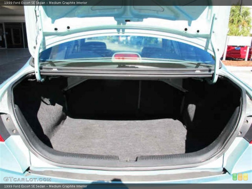 Medium Graphite Interior Trunk for the 1999 Ford Escort SE Sedan #41566151