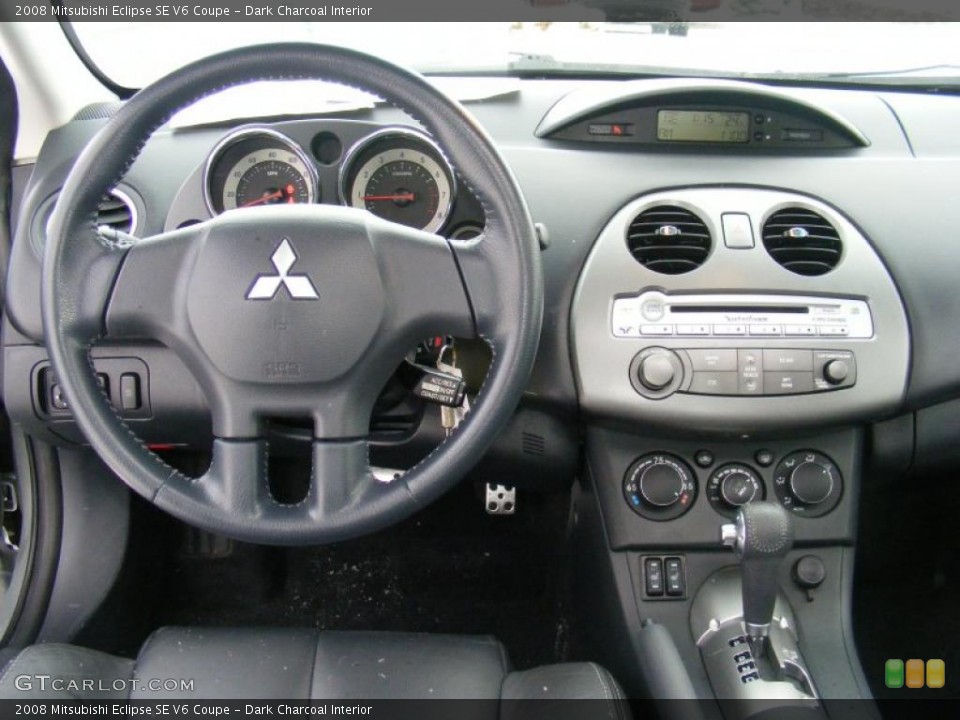 Dark Charcoal Interior Dashboard for the 2008 Mitsubishi Eclipse SE V6 Coupe #41566671