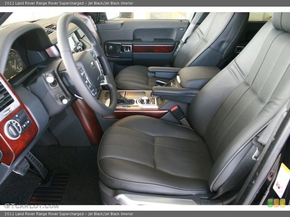 Jet Black/Jet Black Interior Photo for the 2011 Land Rover Range Rover Supercharged #41567035