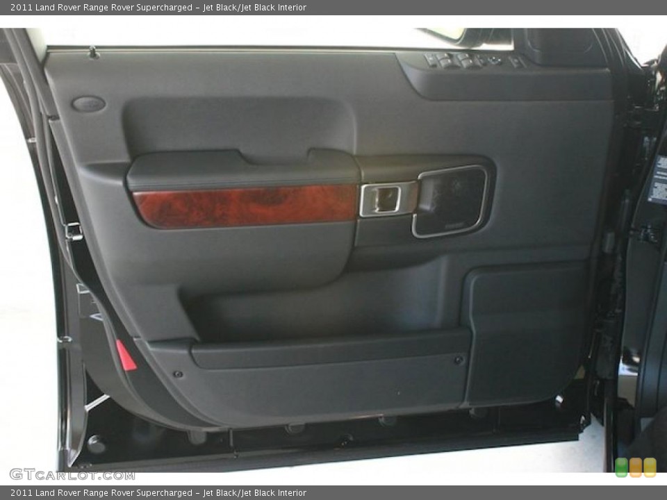 Jet Black/Jet Black Interior Door Panel for the 2011 Land Rover Range Rover Supercharged #41567207