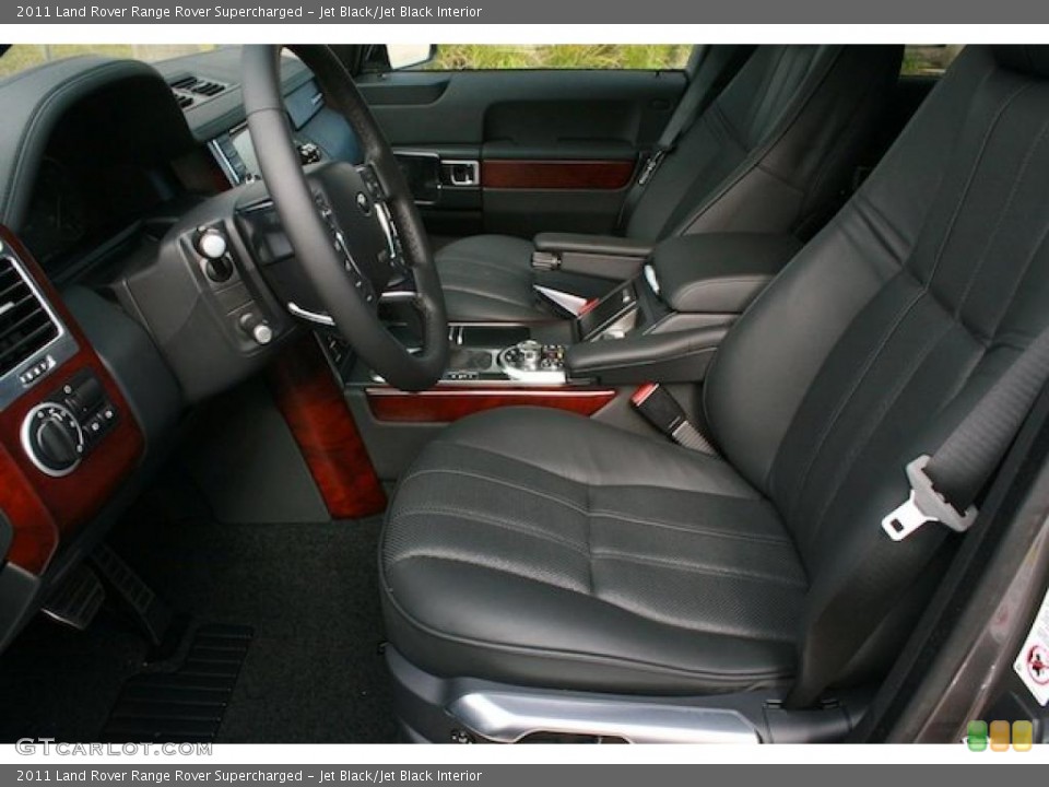 Jet Black/Jet Black Interior Photo for the 2011 Land Rover Range Rover Supercharged #41567267
