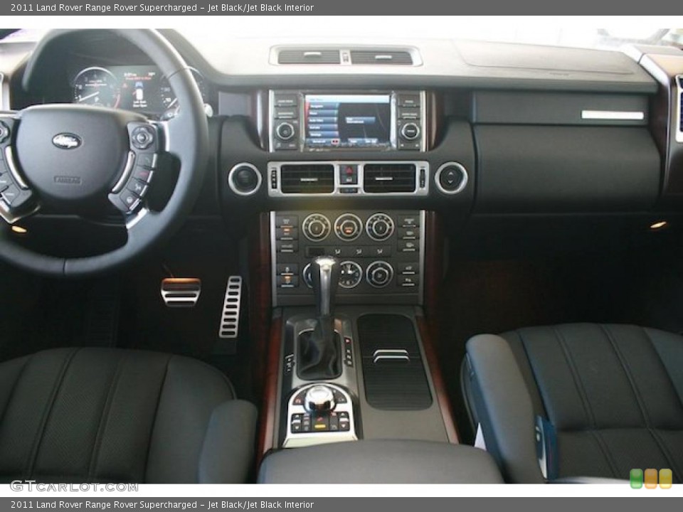 Jet Black/Jet Black Interior Dashboard for the 2011 Land Rover Range Rover Supercharged #41567291