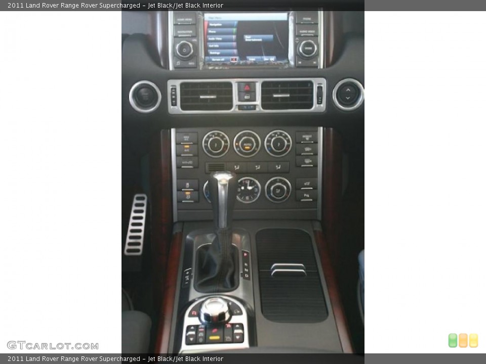 Jet Black/Jet Black Interior Controls for the 2011 Land Rover Range Rover Supercharged #41567447