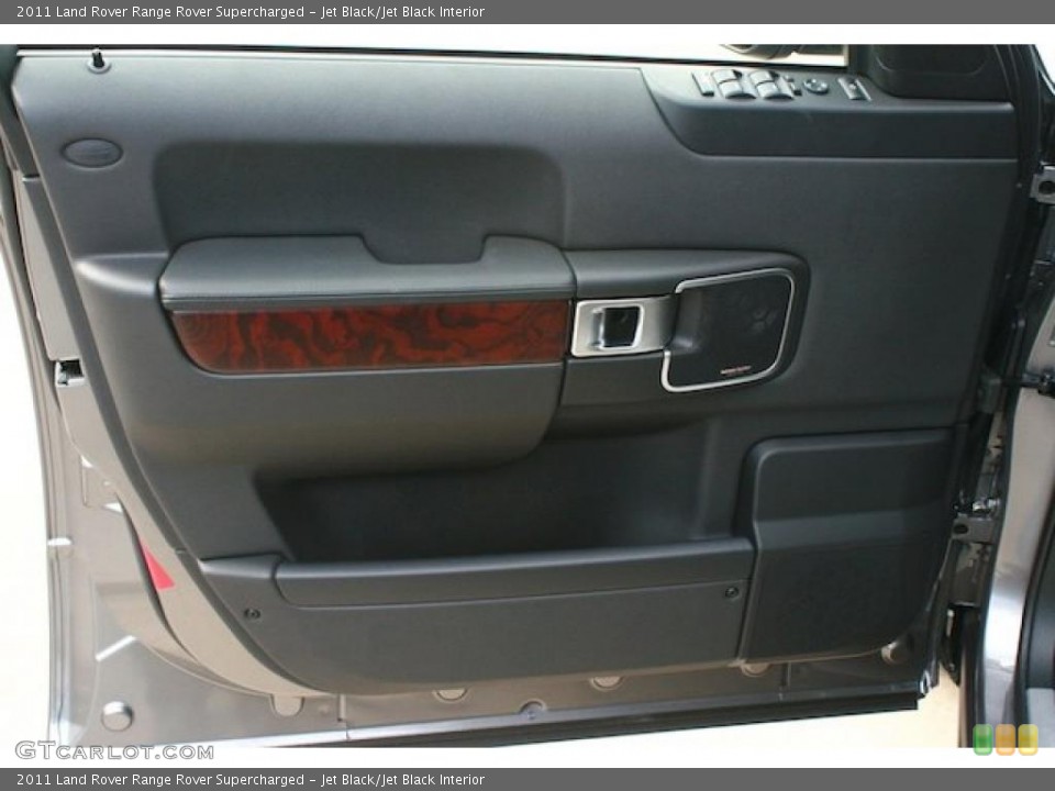 Jet Black/Jet Black Interior Door Panel for the 2011 Land Rover Range Rover Supercharged #41567547