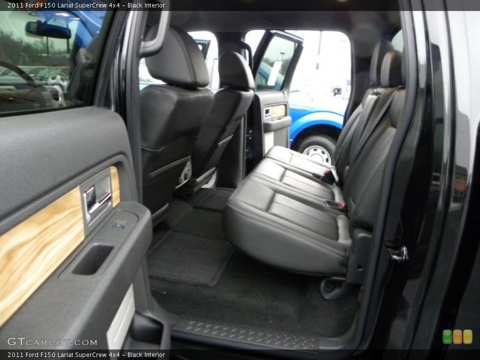 Black Interior Photo for the 2011 Ford F150 Lariat SuperCrew 4x4 #41567715