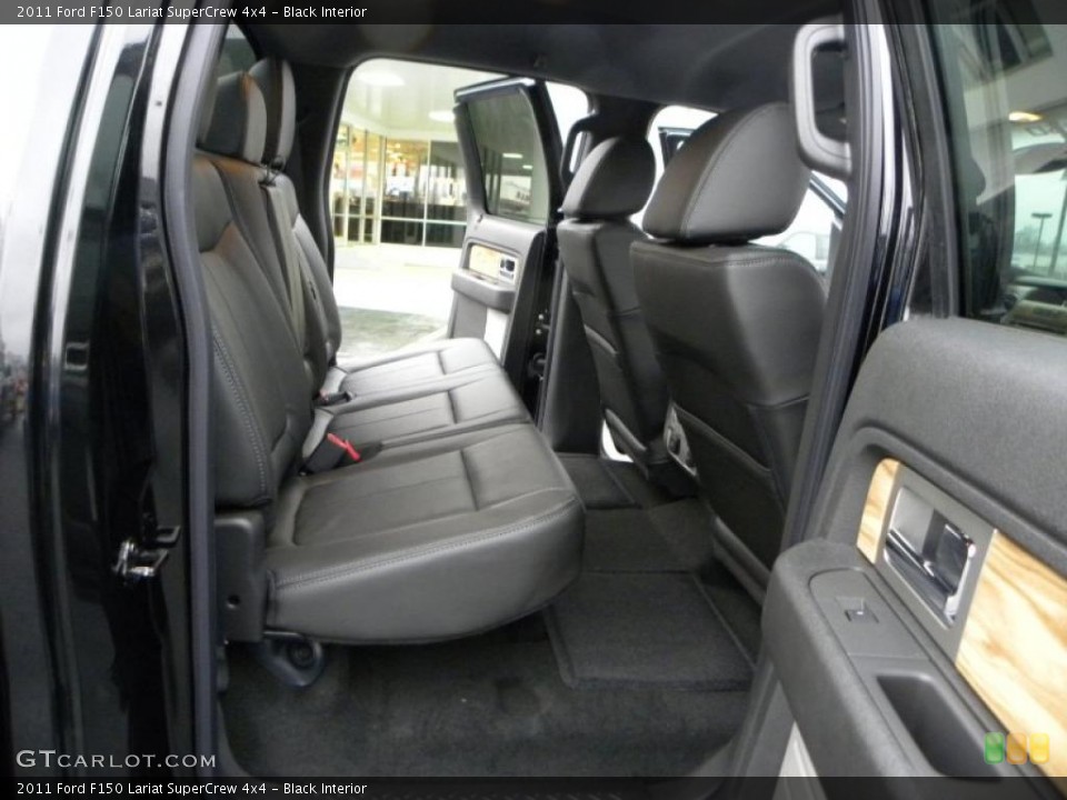 Black Interior Photo for the 2011 Ford F150 Lariat SuperCrew 4x4 #41567731