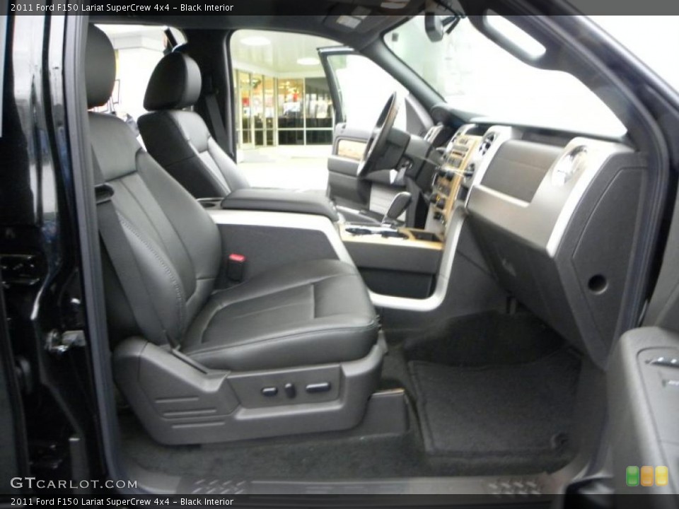Black Interior Photo for the 2011 Ford F150 Lariat SuperCrew 4x4 #41567743