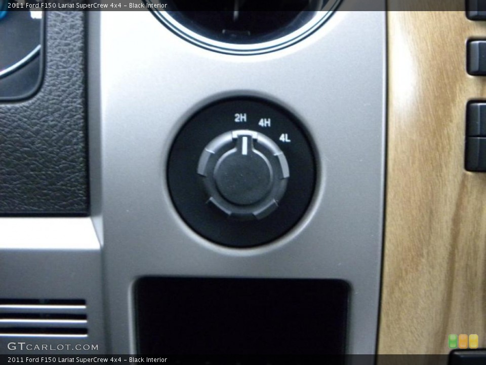 Black Interior Controls for the 2011 Ford F150 Lariat SuperCrew 4x4 #41568031