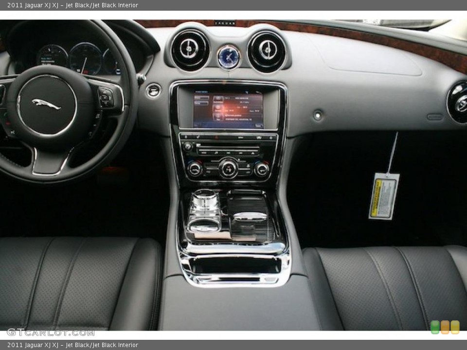 Jet Black/Jet Black Interior Dashboard for the 2011 Jaguar XJ XJ #41568383