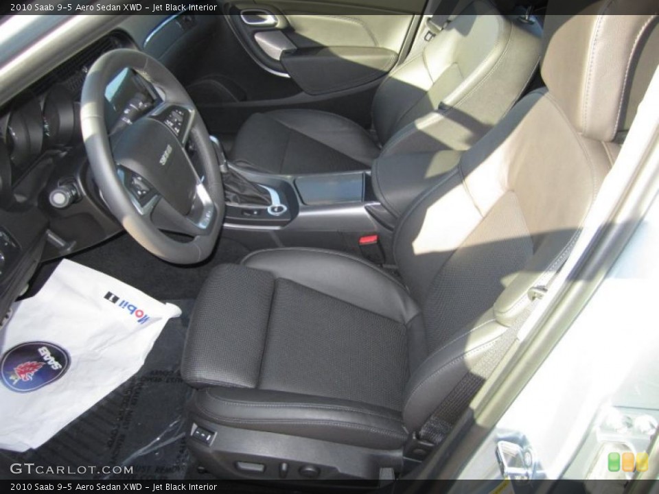 Jet Black Interior Photo for the 2010 Saab 9-5 Aero Sedan XWD #41571331